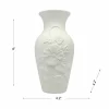 8" Embossed Floral DIY Ceramic Vase by Make Market®