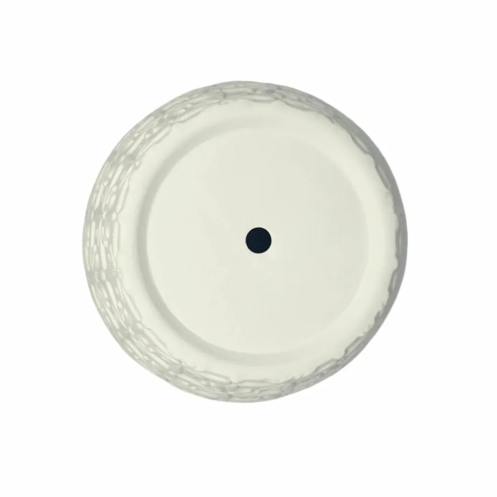 6.25" Embossed Floral Splash DIY Ceramic Vase by Make Market®