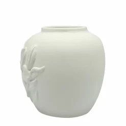 3.25" Embossed Lily DIY Ceramic Bud Vase by Make Market®