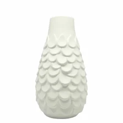 8" Embossed Scale DIY Ceramic Vase by Make Market®