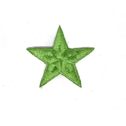 Embroidered Iron On Star Patch Applique for Clothing Bags and DIY Crafts