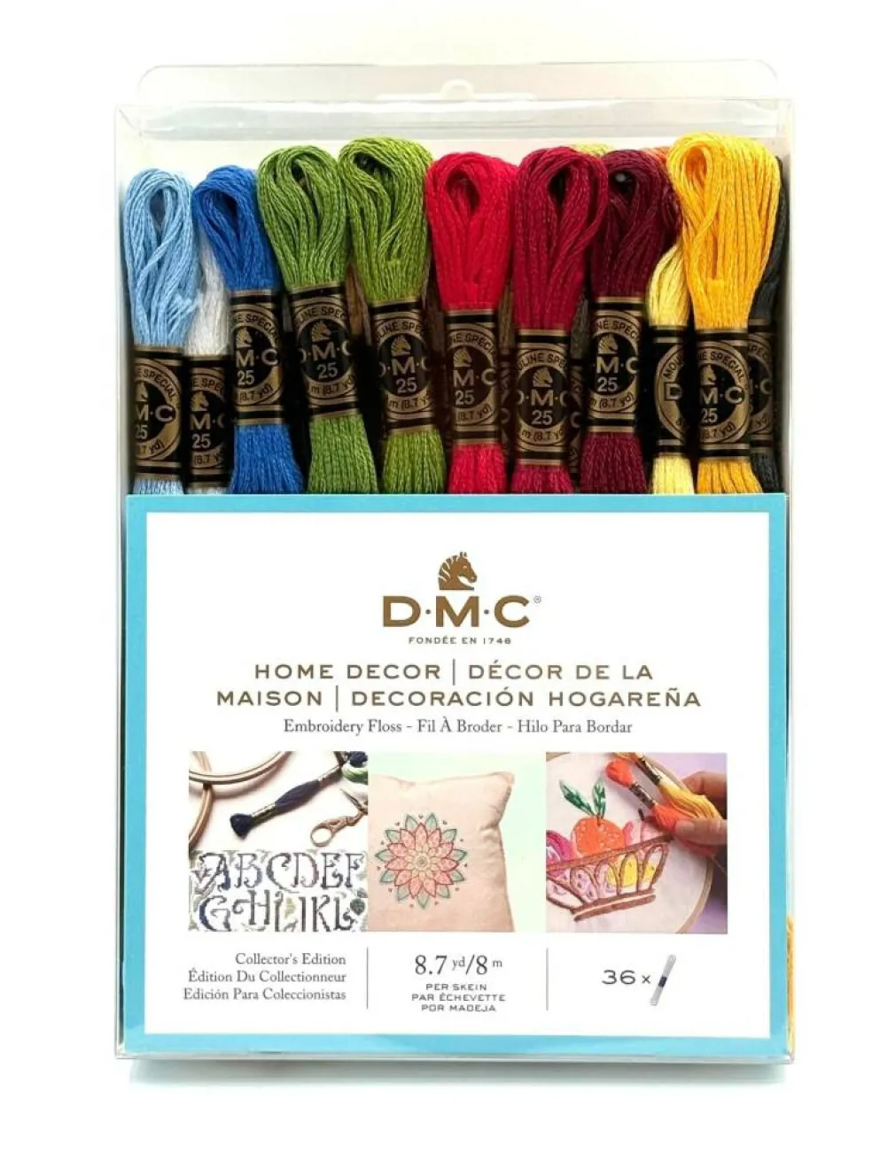Embroidery Floss Pack 8.7yd, Home Decor 36/Pkg