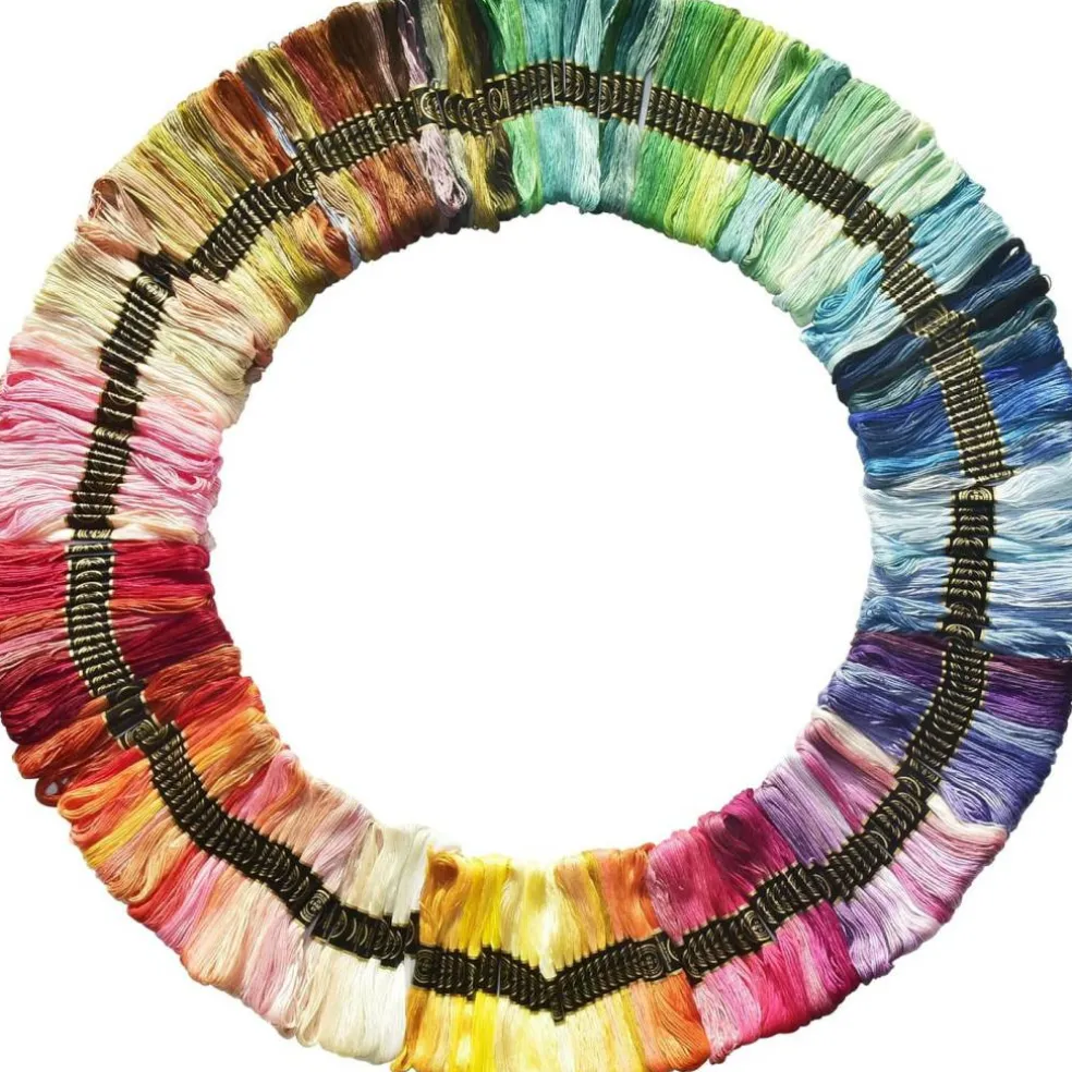 Embroidery Floss Rainbow Color