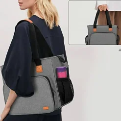 Embroidery Project Carrying Bag, Embroidery Kits Storage Bag (Bag Only), Gray