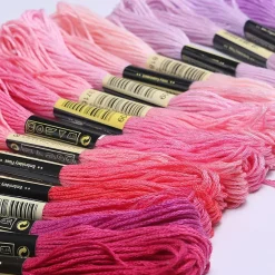 Embroidery Thread Floss 140 Colors Skeins Friendship Bracelet String Making Bracelets Cross Stitch Kit Supplies Thin Yarn Sewing Patterns Cotton Strings Crochet Braces Wrap Rainbow Crafts