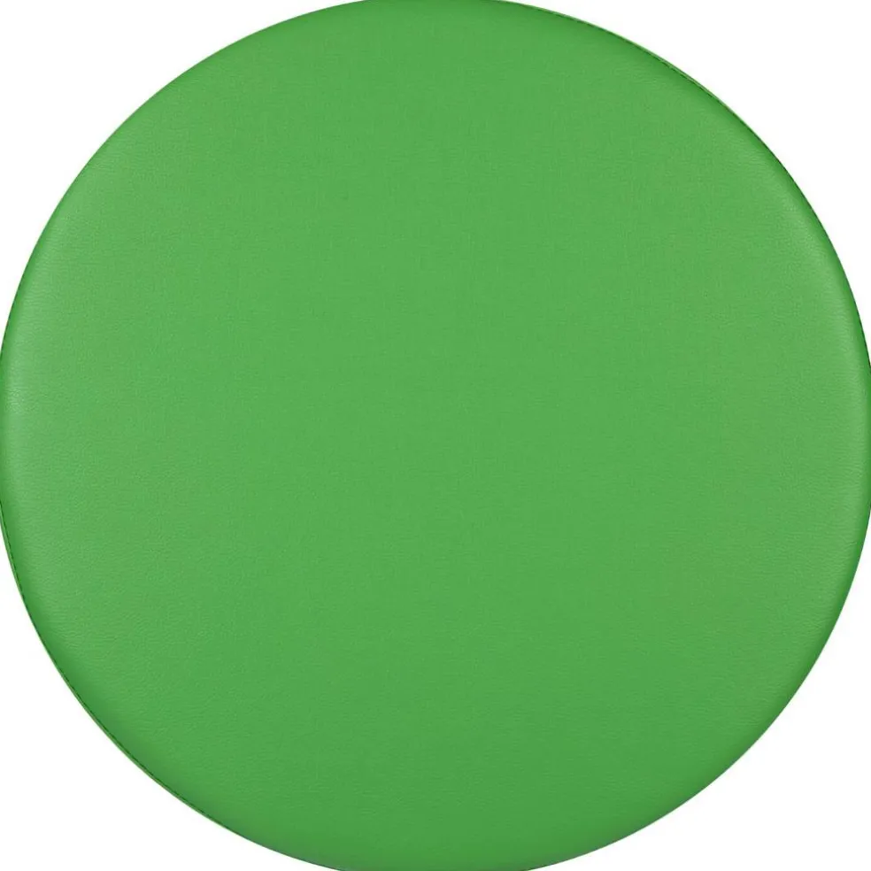 Emma and Oliver 18"H Soft Seating Flexible Circle Backless Chair for Classrooms and Common Spaces
