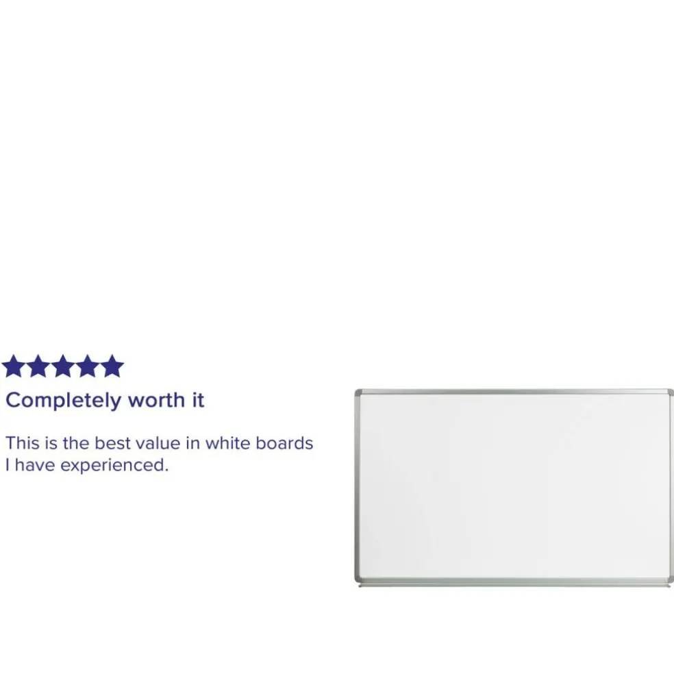 Emma and Oliver Magnetic Dry Erase Marker Board Home School Restaurant