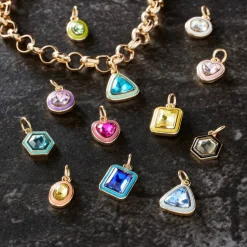 Enamel Gems Charm Mix by Bead Landing™