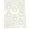 Engagement Ring Chocolate Mold – Diamond Ring Wedding Candy Mold