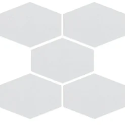 Engravable Leather Patch Blanks for Hats, Jackets & Bags – Laserable Faux Leather Patches with Adhesive & Stitch – Leatherette Apparel Patches (Hexagon, 5 Pack)