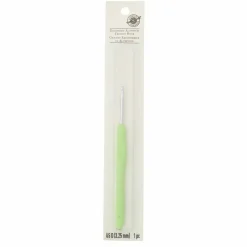 Ergonomic Aluminum Crochet Hook by Loops & Threads®
