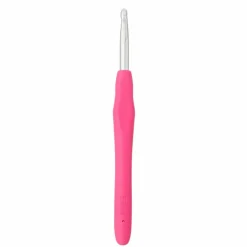 Ergonomic Aluminum Crochet Hook by Loops & Threads®