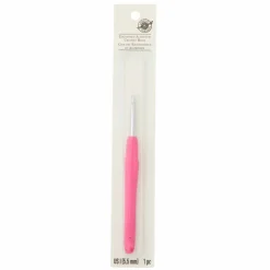 Ergonomic Aluminum Crochet Hook by Loops & Threads®