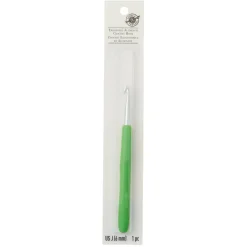 Ergonomic Aluminum Crochet Hook by Loops & Threads®
