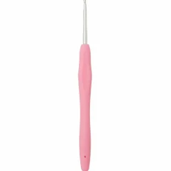 Ergonomic Aluminum Crochet Hook by Loops & Threads®