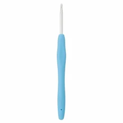 Ergonomic Aluminum Crochet Hook by Loops & Threads®