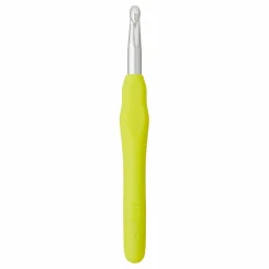 Ergonomic Aluminum Crochet Hook by Loops & Threads®
