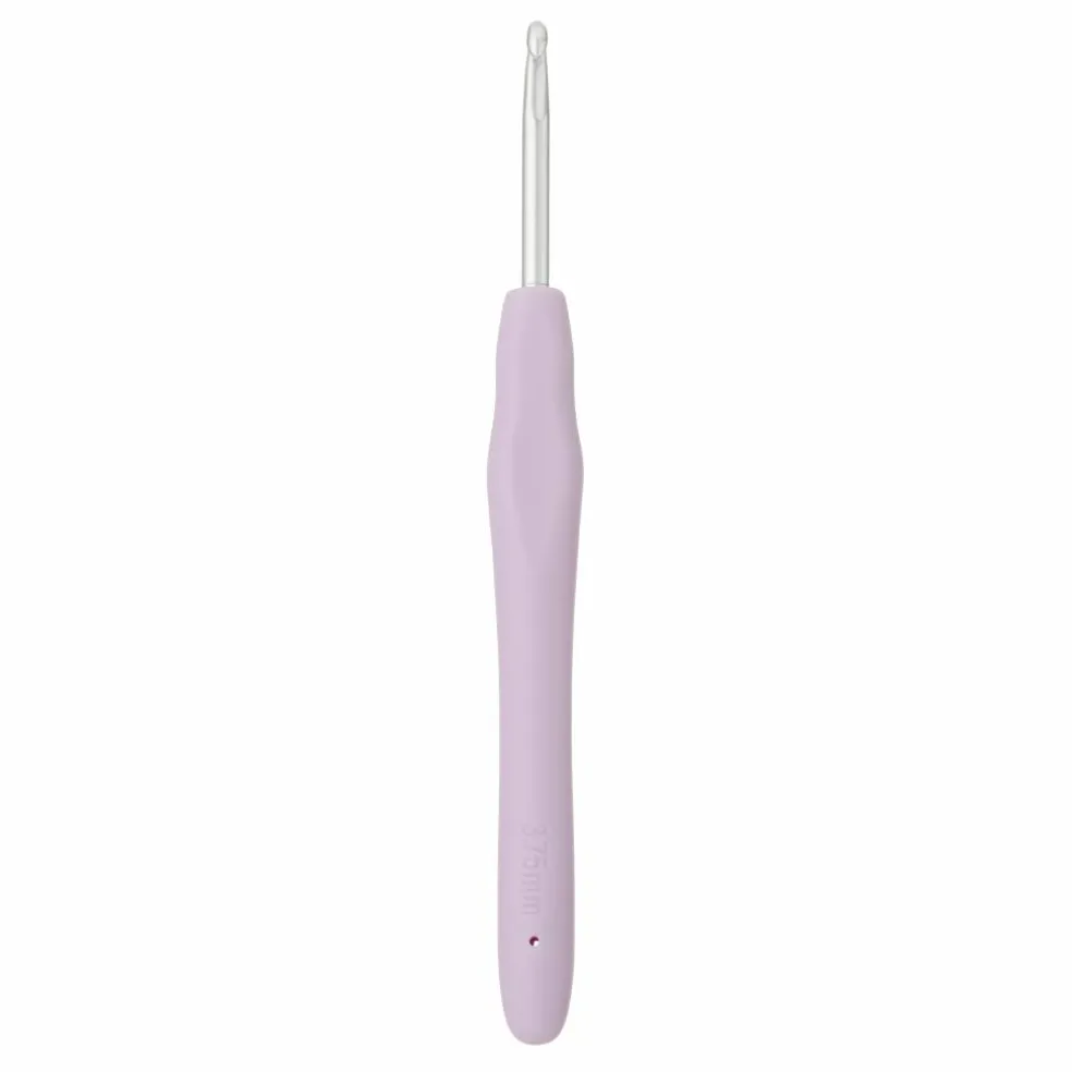 Ergonomic Aluminum Crochet Hook by Loops & Threads®