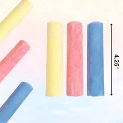 4Eās Novelty 3 Packs Jumbo Sidewalk Chalk - Sidewalk Chalk Party Favors