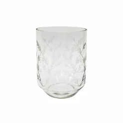 Etched Glass Vase by Ashland®