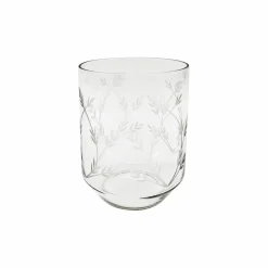 Etched Glass Vase by Ashland®