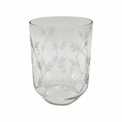 Etched Glass Vase by Ashland®