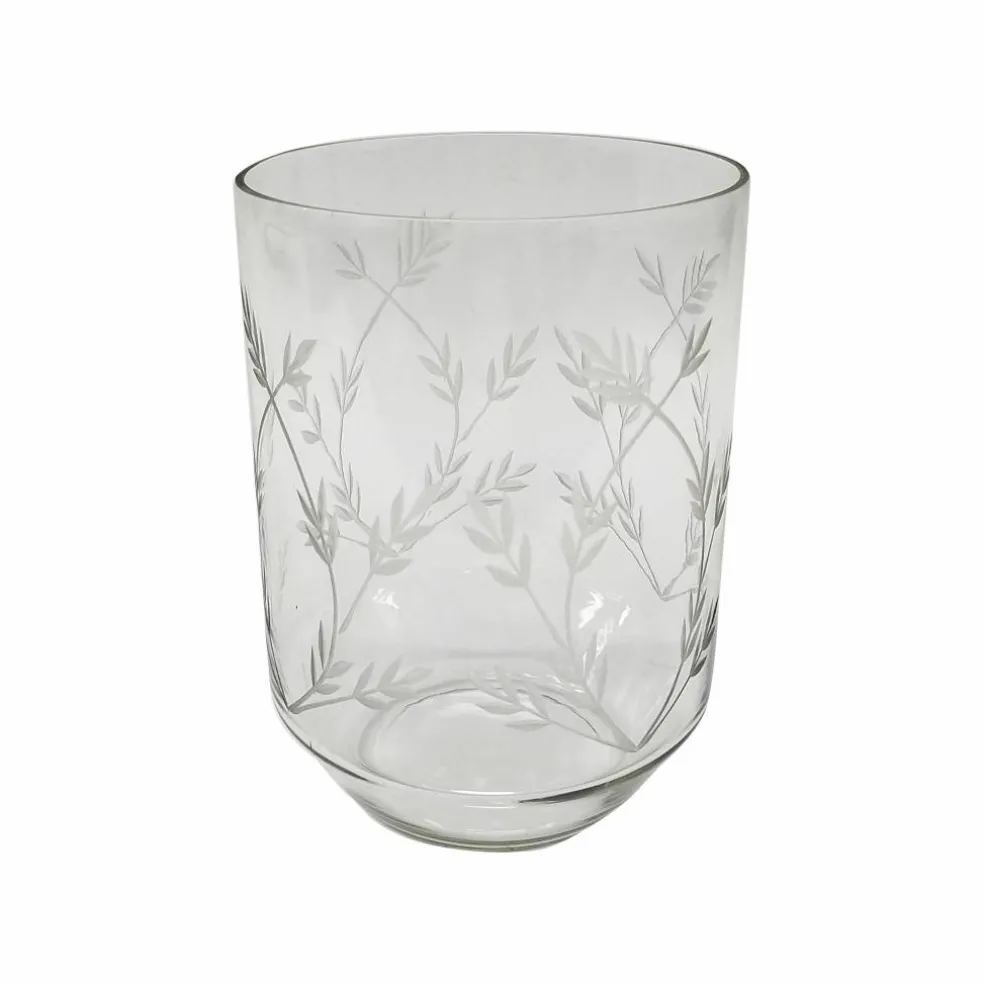 Etched Glass Vase by Ashland®