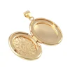 Etched Gold Oval Locket by Bead Landing™