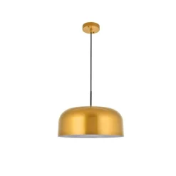 Etude 1 light satin gold Pendant