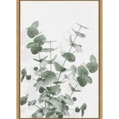 Eucalyptus Creative 16 by Pictufy Studio III Framed Canvas Wall Art