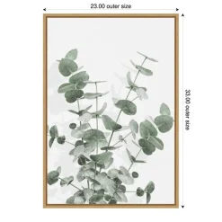 Eucalyptus Creative 16 by Pictufy Studio III Framed Canvas Wall Art
