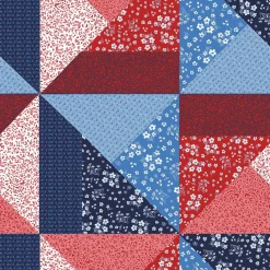 Eugene Textiles Floral American Quilt Cotton Quilting Fabric