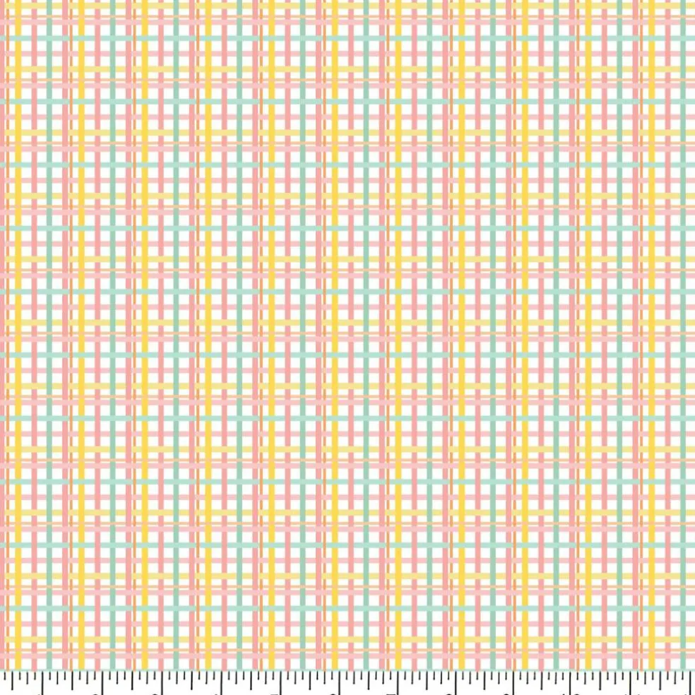 Eugene Textiles Pastel Plaid Flannel