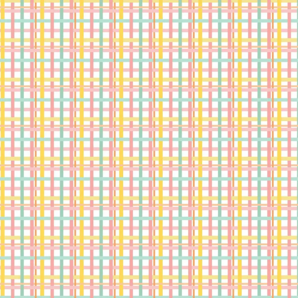 Eugene Textiles Pastel Plaid Flannel