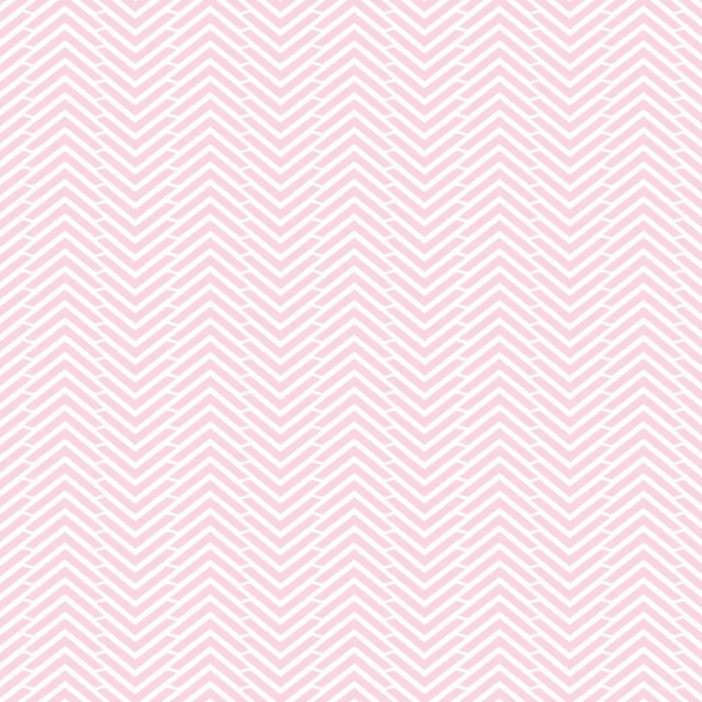 Eugene Textiles Pink Herringbone Cotton Flannel