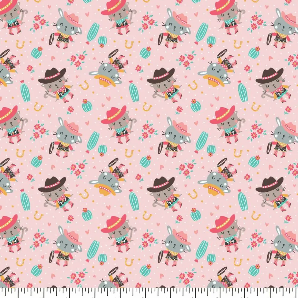 Eugene Textiles Wild West Sweethearts Flannel