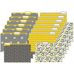 Eureka® Peanuts® Touch of Class File Folders, 6 Packs of 4
