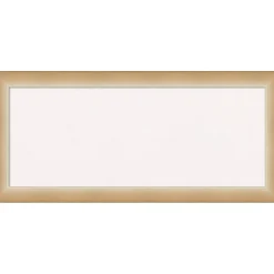 Eva Narrow Framed Corkboard, White Cork