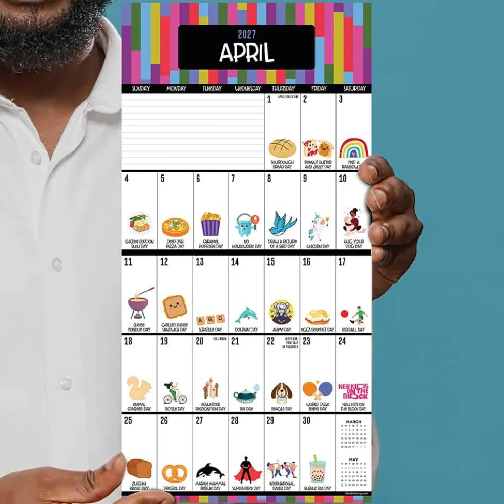 2027 Every Day's A Holiday Mini Calendar