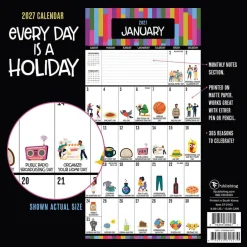 2027 Every Day's A Holiday Mini Calendar