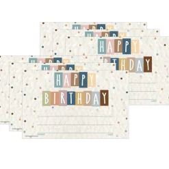 Everyone is Welcome Happy Birthday Awards, 30 Per Pack, 6 Packs