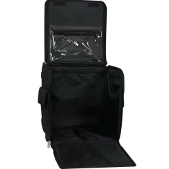 Everything Mary Black Quilted Serger Machine Rolling Storage Case