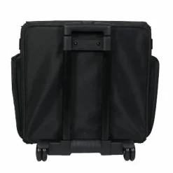 Everything Mary Black Quilted Deluxe Rolling Papercraft Craft Case