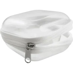 Everything Mary Clear Bubble Case with White Zipper