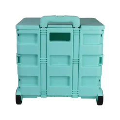 Everything Mary Collapsible Rolling Cart with Lid
