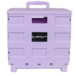 Everything Mary Collapsible Rolling Cart with Lid