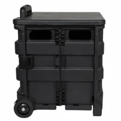Everything Mary Collapsible Rolling Cart with Lid