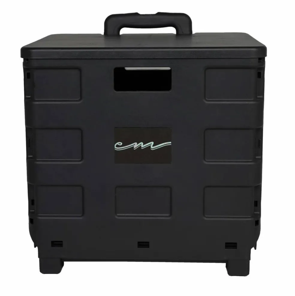 Everything Mary Collapsible Rolling Cart with Lid