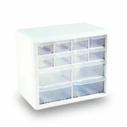 Everything Mary 12-Drawer Plastic Craft Storage Organizer