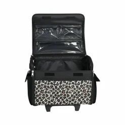 Everything Mary Leopard Sewing Machine Tote